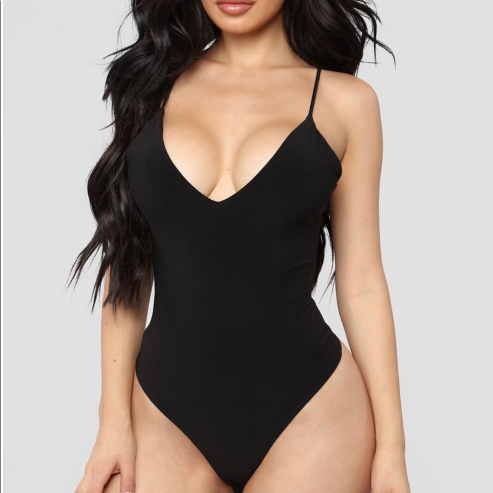 Fashion Nova Sleek and slay bodysuit teddy